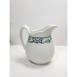 Vintage Iroquois China Restaurant Pitcher, Ironstone Farmhouse Kitchen
